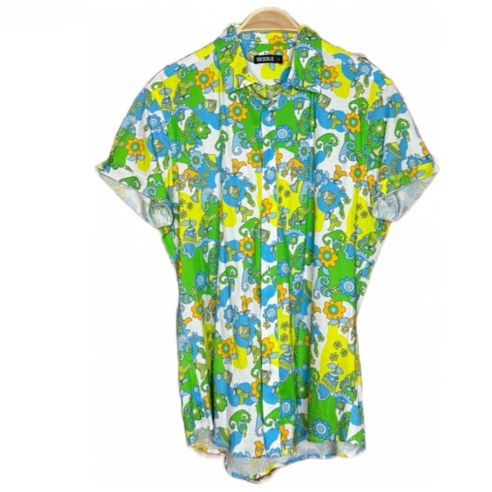 Psychedelic Button Down By St33l3e - image 2